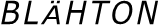 BLÄHTON